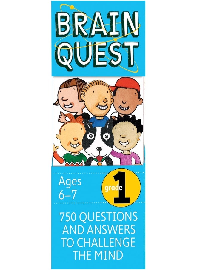 Workman Brain Quest 1st Grade Q&A Cards: 750 Questions and Answers to Challenge the Mind. Curriculum-based! Teacher-approved! (Brain Quest Decks)  - Image 1