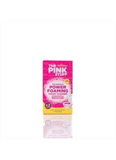 Stardrops The Pink Stuff - The Miracle Power Foaming Toilet Cleaner - 2 Treatments - Self Activating Pink Foam  - Image 1