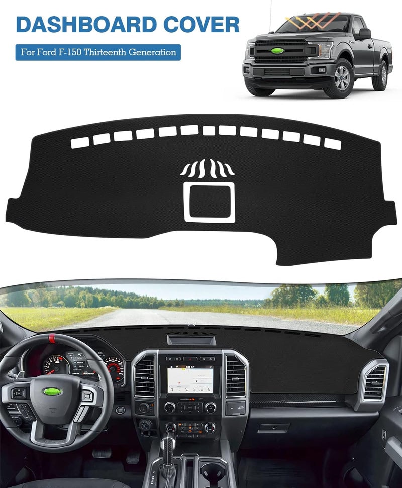 FIILINES Dash Cover for Ford F-150 (2015-2020) - Image 2
