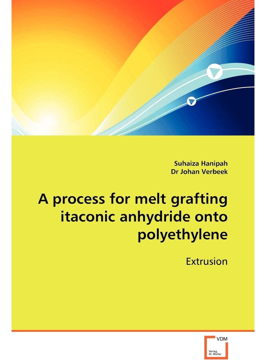 A process for melt grafting itaconic anhydride onto polyethylene  - Image 1