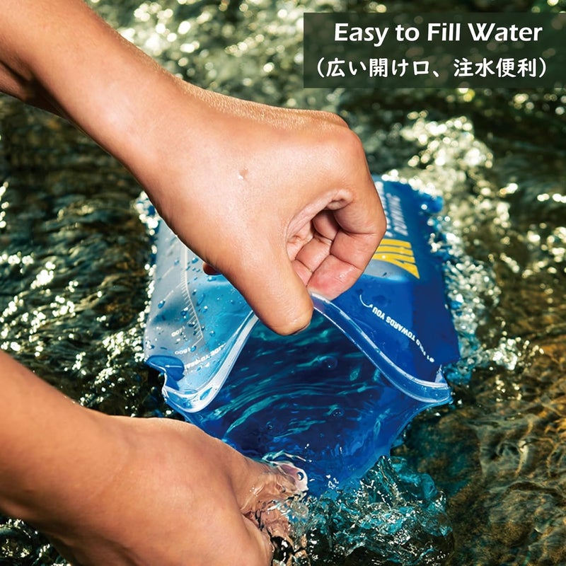 TRIWONDER Hydration Bladder Water Reservoir 1.5 Liter 2L 3L BPA Free Water Bladder for Running Cycling Hiking Camping Backpack - Image 3