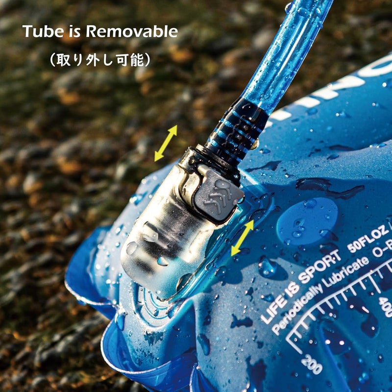 TRIWONDER Hydration Bladder Water Reservoir 1.5 Liter 2L 3L BPA Free Water Bladder for Running Cycling Hiking Camping Backpack - Image 4