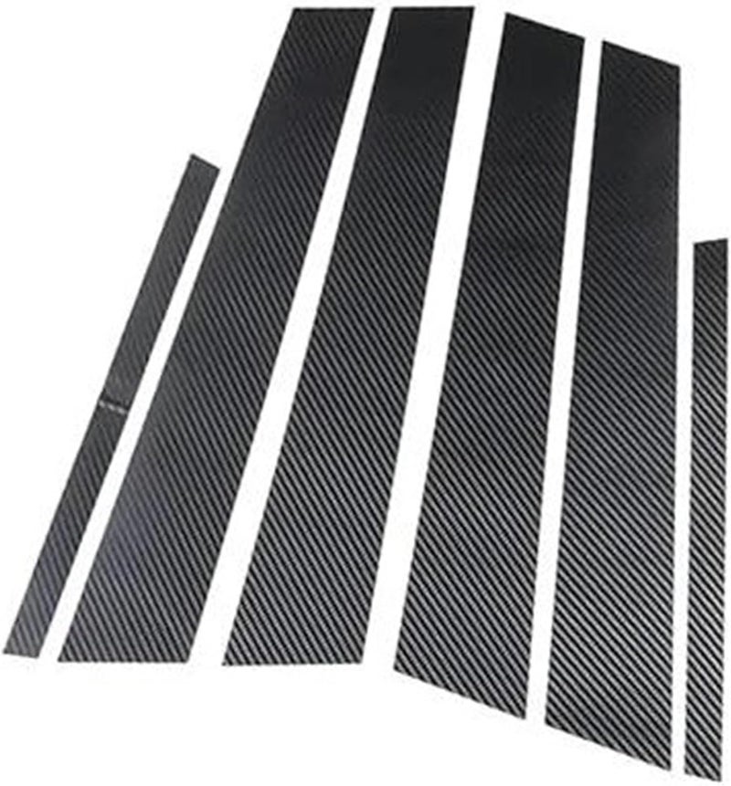 Wivplex 6 Pcs Car Door Window Trim for Toyota Yaris Hybrid - Image 1