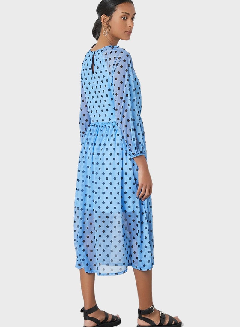 سيفي فور هانيا فستان بطبعات وطيات - Image 2