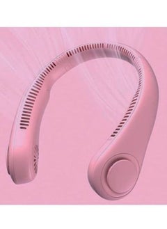 ACLIX Portable Neck Fan 3 Speeds/Natural Wind Mode/Angle Adjustable/Hand-free Neck Fan For Both Outdoor & Indoor Use by Aclix (Pink)  - Image 1