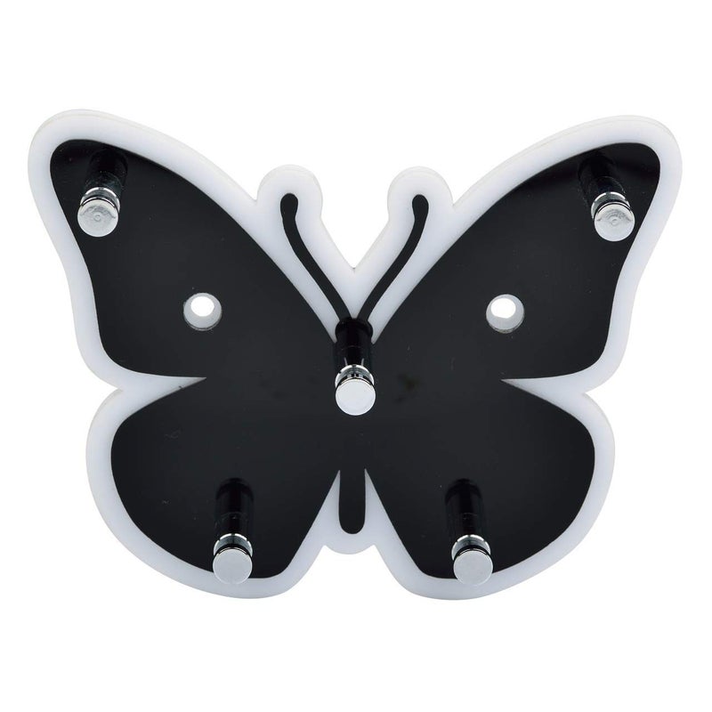 KUZUKI KUZUKI Wall Mounted Key Holder Acrylic Key Rack Hooks and Decorative  - Image 2