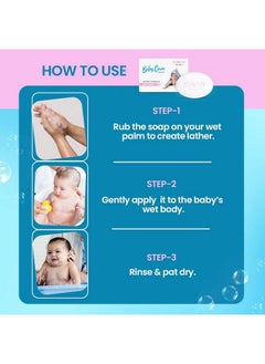 Baby Soap (Baby Care Soap) For Soft Baby Skin ; Gentle Baby Soap ; 100% Vegan ; Alkali Free ; Goodness Of Olive Oil Shea Butter & Vitamin E ; 75 Gm - pzsku/Z8EFAEEC6BF91CFB4A48EZ/45/_/1692783848/0e2b50da-b26a-4ad2-9d4a-1b7889613375