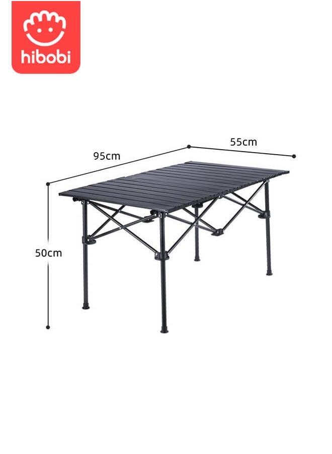 Folding Camping Table Portable Picnic Table for Outdoor Camping Picnic 95x55x50cm