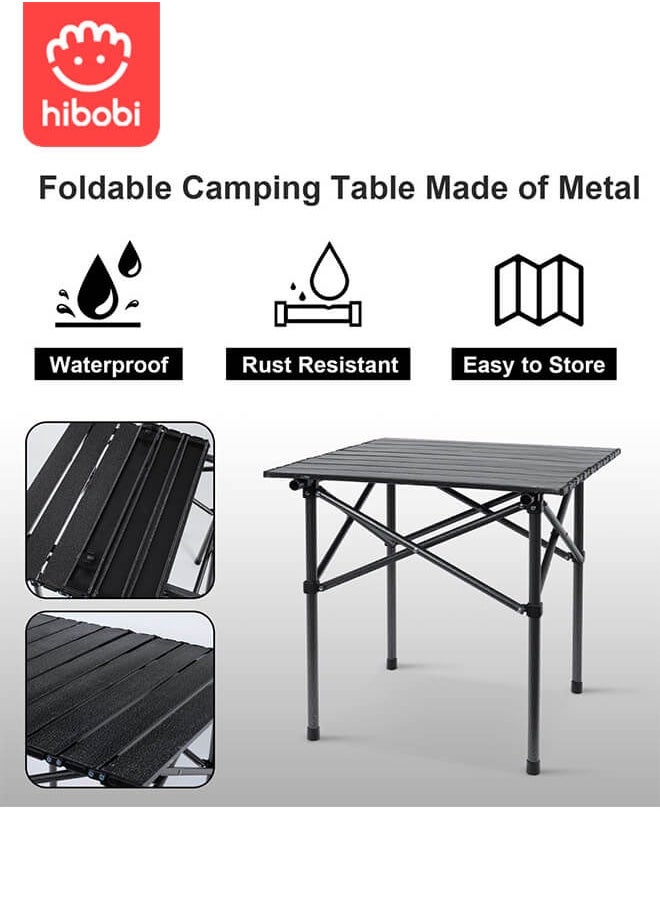 Folding Camping Table Portable Picnic Table for Outdoor Camping Picnic 95x55x50cm