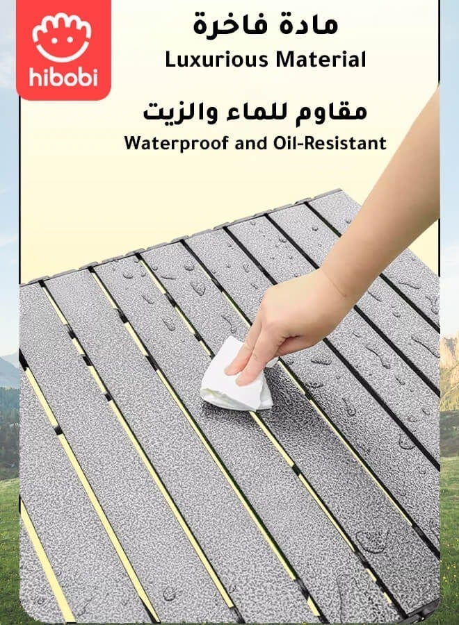 هيبوبي للطي طاولة التخييم في الهواء الطلق طاولة التخييم المحمولة 95 * 55 * 50 سم - Image 5