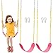 TURFEE 2 Packs Heavy Duty Swing Seat Swing Set Accessories Replacement with 4 Snap Hooks for Kids Outdoor Play Playground Trees Swingsets PlaygroundPink - Image 3