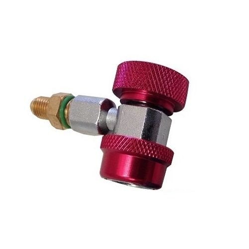 eoocvt R134a Quick Coupler Adapters 90 Deg High LOW A/c Air Conditioning Manifold Freon - Image 2