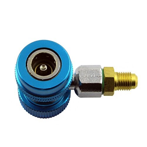 eoocvt R134a Quick Coupler Adapters 90 Deg High LOW A/c Air Conditioning Manifold Freon - Image 5