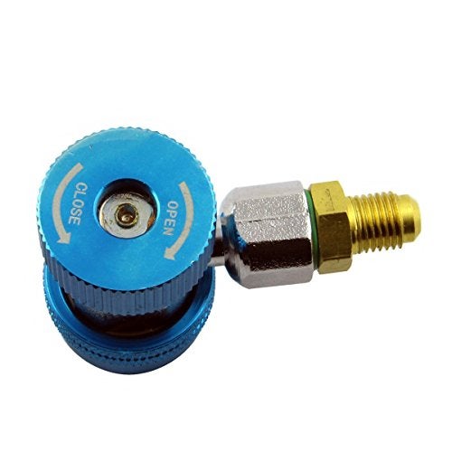 eoocvt R134a Quick Coupler Adapters 90 Deg High LOW A/c Air Conditioning Manifold Freon - Image 4