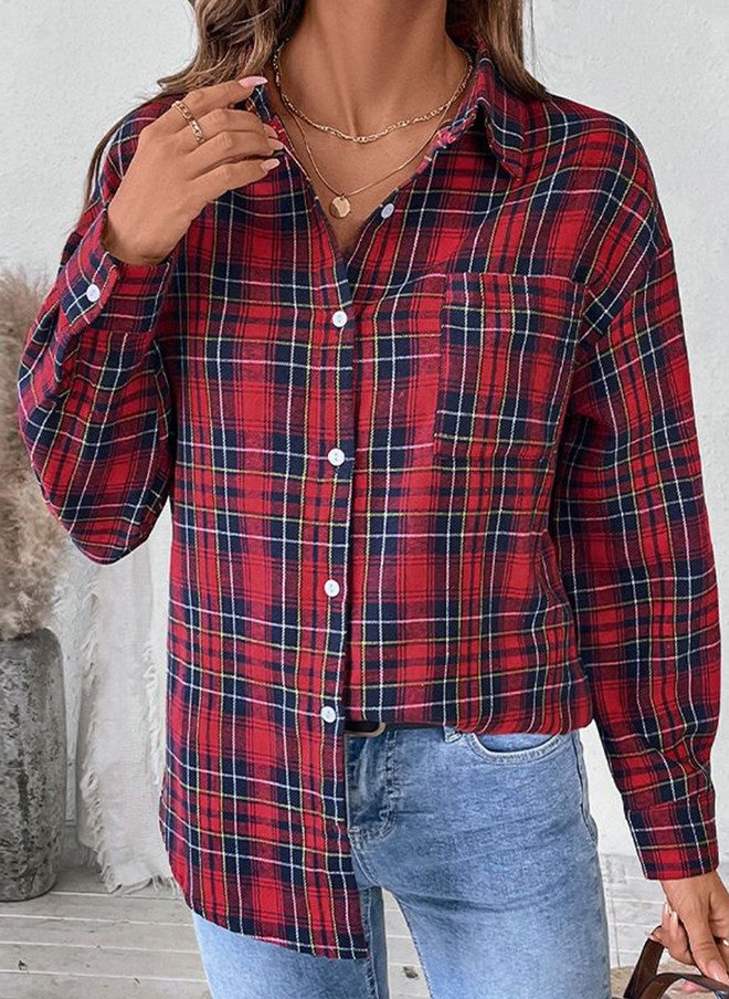 YUNIQEE Tartan Checks Casual Shirt for Women - Image 3