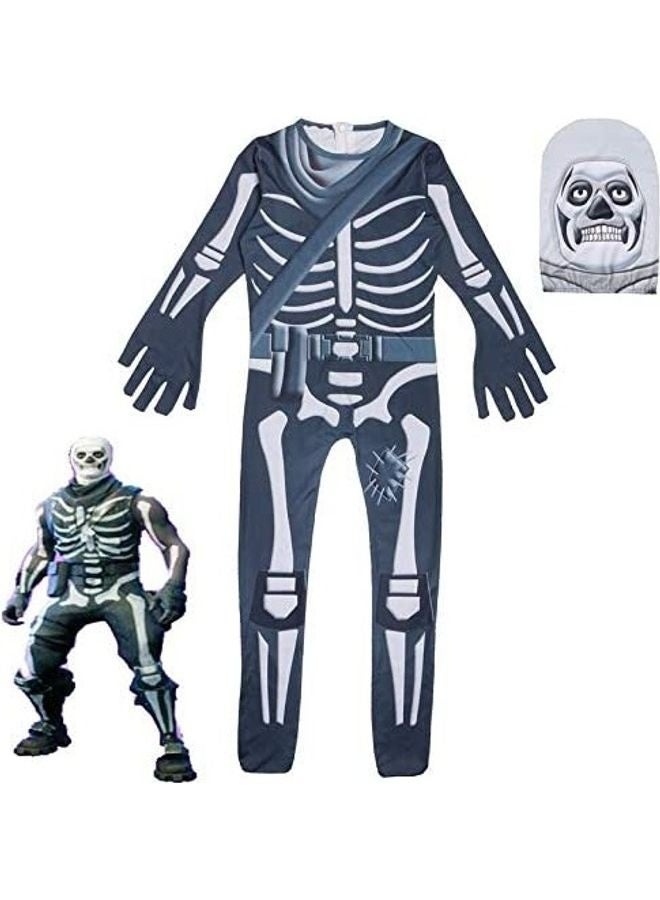 2-Piece Fortnite  Costume And Mask Set 140cm - Image 1