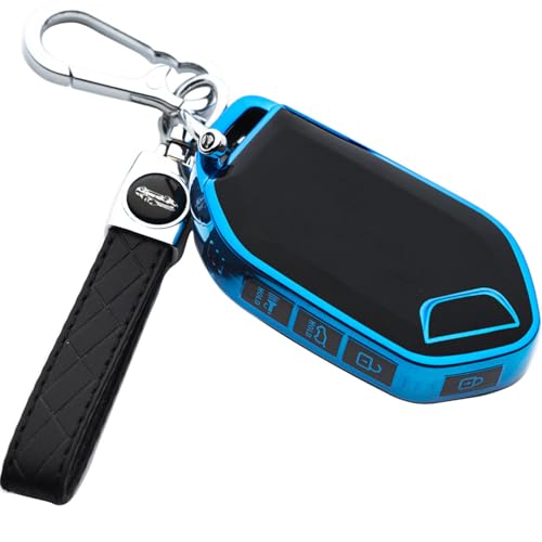 Tautrophen Key Fob Cover Compatible with Kia Telluride 2023 2024 2025 K4 k5 Gt Sorento Smart Key - Image 1