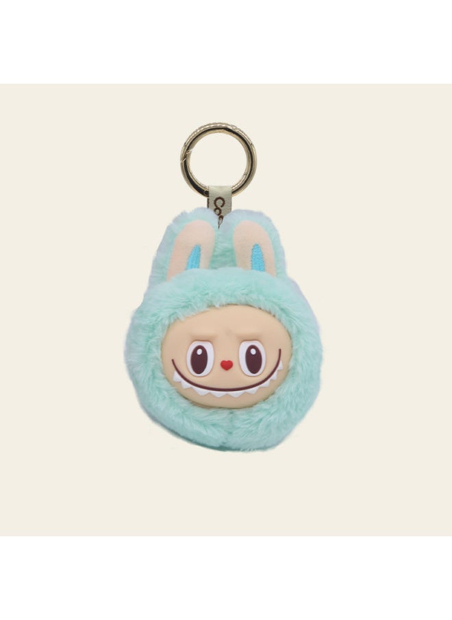 Generic - Generation Vinyl Plush Head Small Pendant Second Generation Cloth Key Chain Ugly Cute Doll-Specification:.a Generation Of Green-Color:Pendant Is About 11cm - Image 1