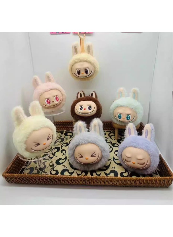 Generic - Generation Vinyl Plush Head Small Pendant Second Generation Cloth Key Chain Ugly Cute Doll-Specification:.a Generation Of Green-Color:Pendant Is About 11cm - Image 1