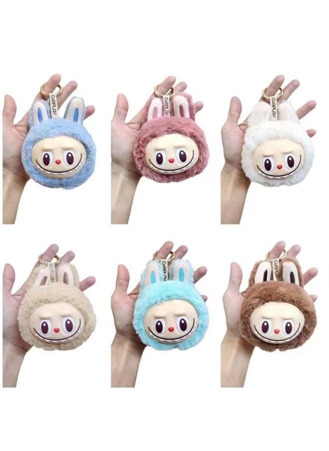 Generic - Generation Vinyl Plush Head Small Pendant Second Generation Cloth Key Chain Ugly Cute Doll-Specification:.a Generation Of Green-Color:Pendant Is About 11cm - Image 1