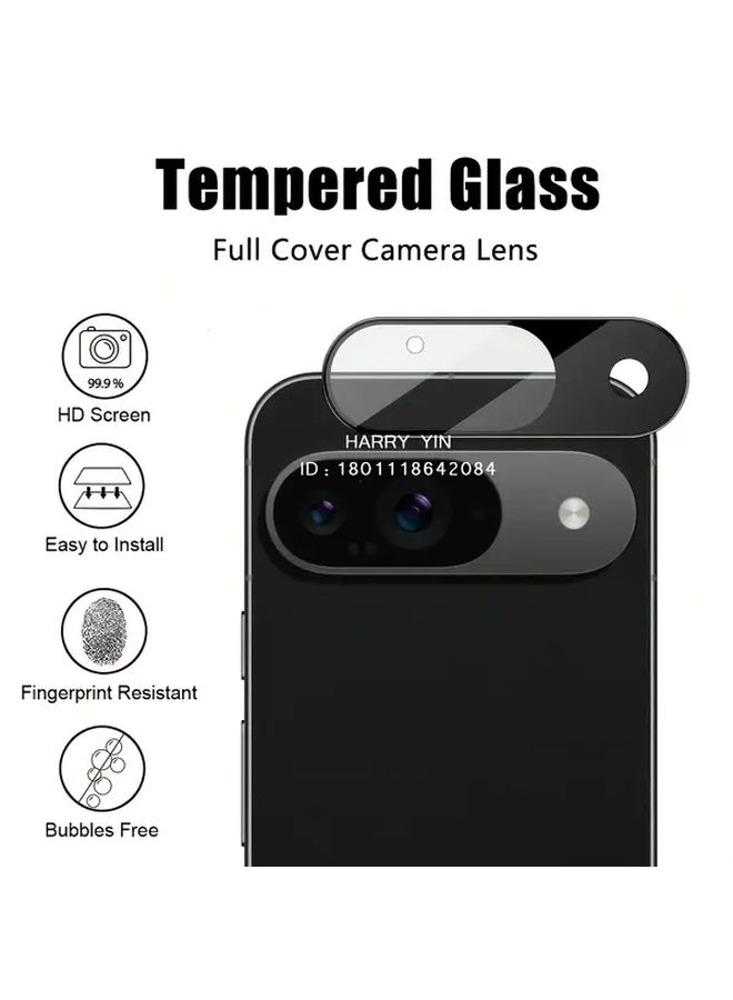 2 Pack Tempered Glass Lens Protector For Google Pixel 9 Pro XL HD Camera Protective Film - Image 2