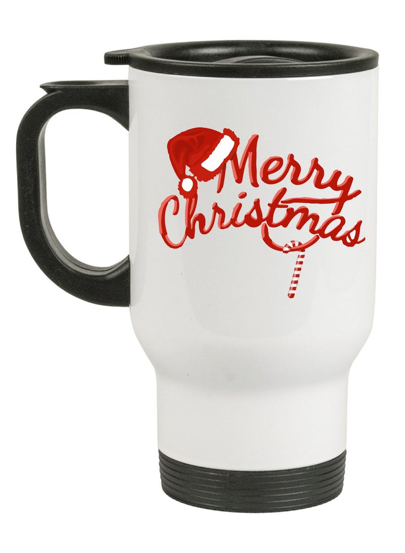 PRINTSHOP4ME Stainless Steel Travel Mug Suitable Gift for Christmas and printed with Christmas theme (Design 6) - Image 2