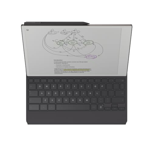 reMarkable Paper Pro - Mosaic Weave Type Folio Keyboard for Your 11.8'' Paper Pro Tablet - Basalt - Image 1