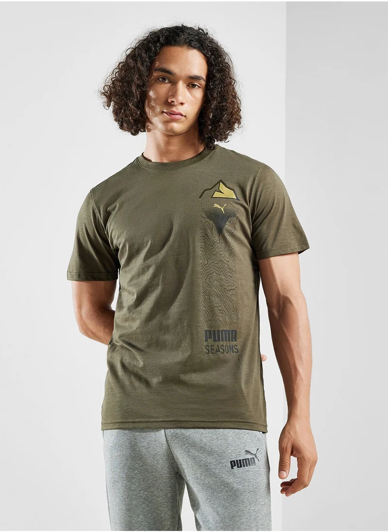 PUMA Graphic Seasons Trail T-Shirt