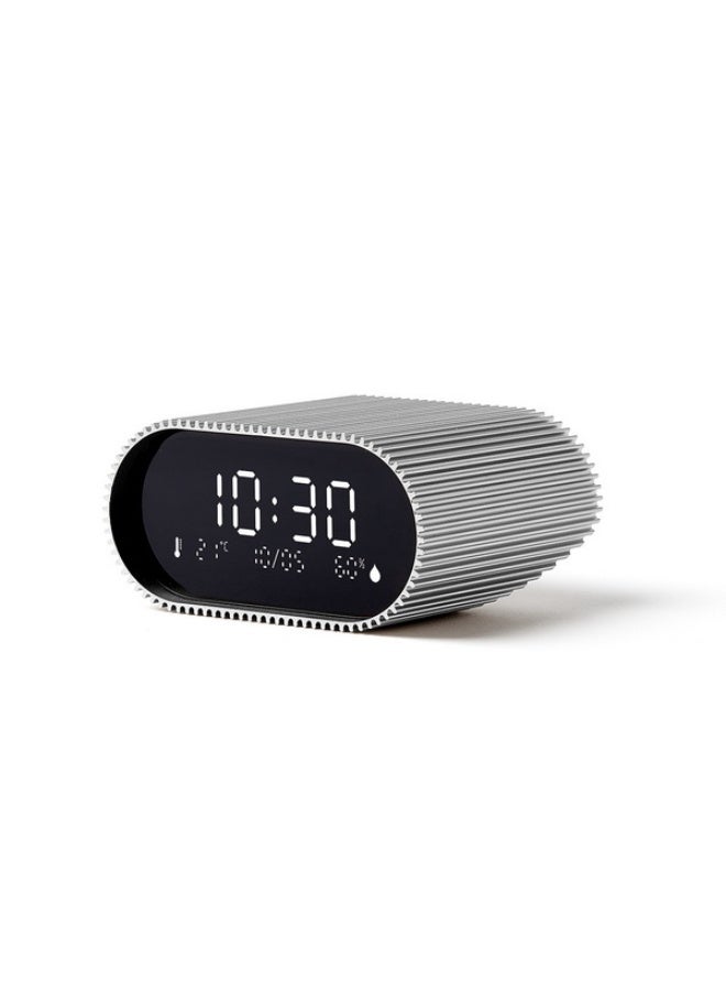 LEXON Ray LCD Digital Alarm Clock With Thermometer And Hygrometer - Image 4