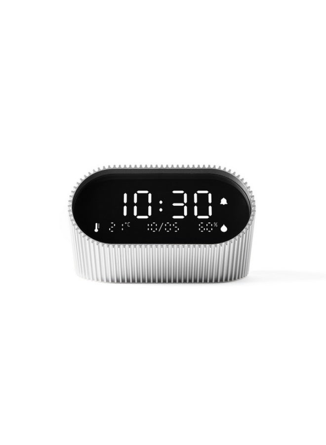 LEXON Ray LCD Digital Alarm Clock With Thermometer And Hygrometer - Image 3