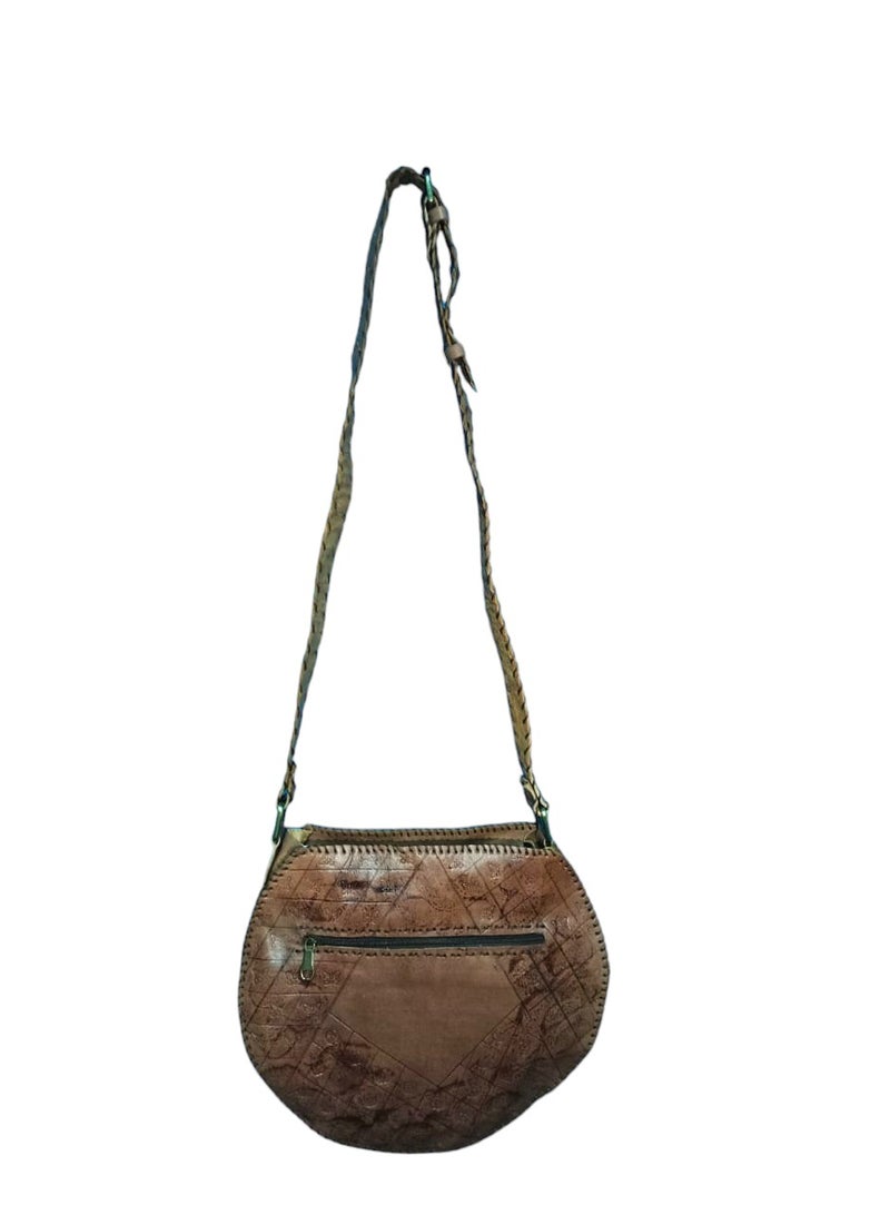 Sheer Fashionable Leather Crossbody Bag  - Image 2