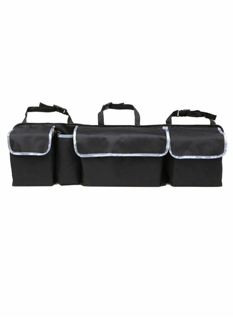 BLOOMING TIME Trunk and Backseat Car Back Seat Storage Cargo Organizer  - Image 1