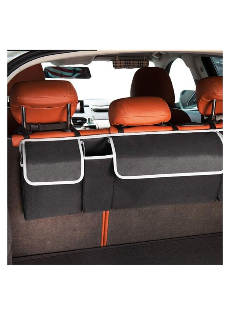 BLOOMING TIME Trunk and Backseat Car Back Seat Storage Cargo Organizer  - Image 5