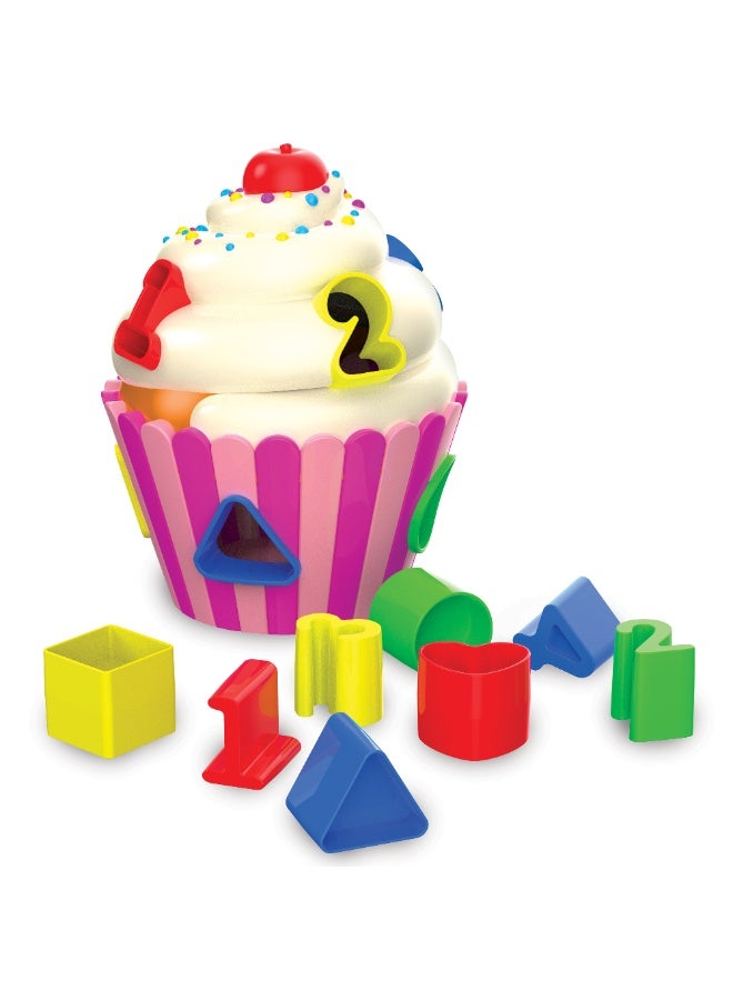 THE LEARNING JOURNEY EARLY LEARNING! CUPCAKE SHAPE SORTER - Image 3