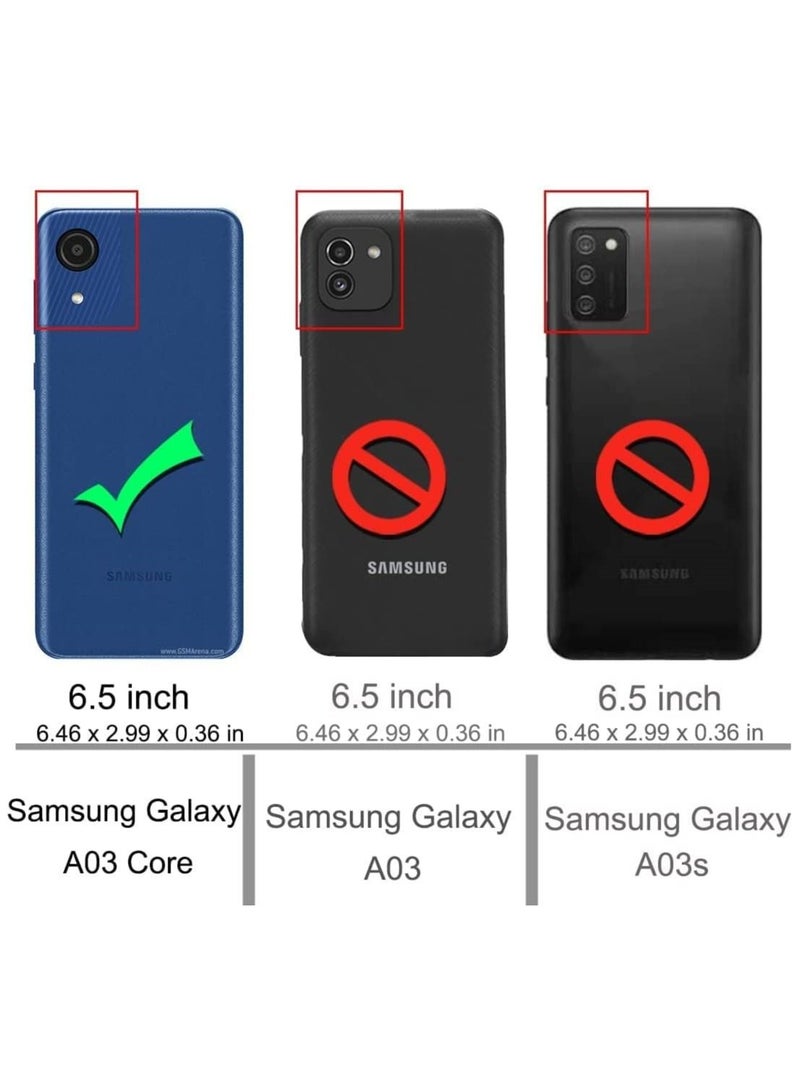 IAF Silicone Anti-Shock Protective Case For Samsung Galaxy A03 Core Black - Image 3