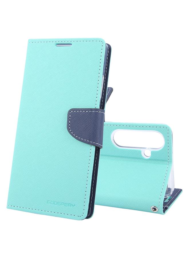 جوسبيري جراب لهاتف Samsung Galaxy S24 5G FANCY DIARY جراب هاتف جلدي بملمس متقاطع - Image 1