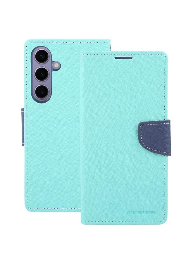 جوسبيري جراب لهاتف Samsung Galaxy S24 5G FANCY DIARY جراب هاتف جلدي بملمس متقاطع - Image 2