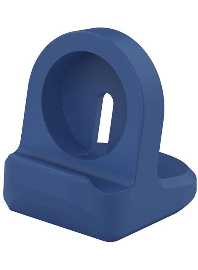 Case Smart Watch Holder Compatible with Apple Watch All Series (38/40/41/42/44/45/49mm) (Charger Not Included), Charging Dock for Smartwatch (blue)