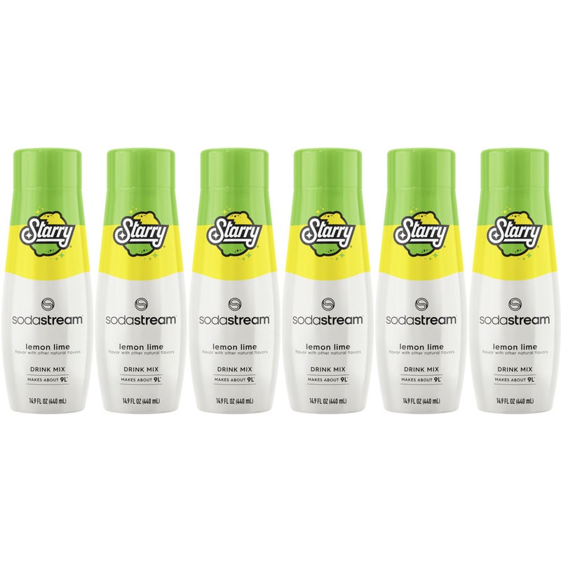 SodaStream Starry Beverage Mix (440ml, Pack of 6) - Image 1