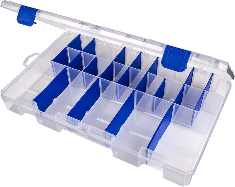 Flambeau Outdoors 5003 Fishing - Includes 15 Dividers, 25 Compartments, Clear Fishing Lure Organizer, Tuff Tainer with Zerust Anti-Rust Dividers - Image 2