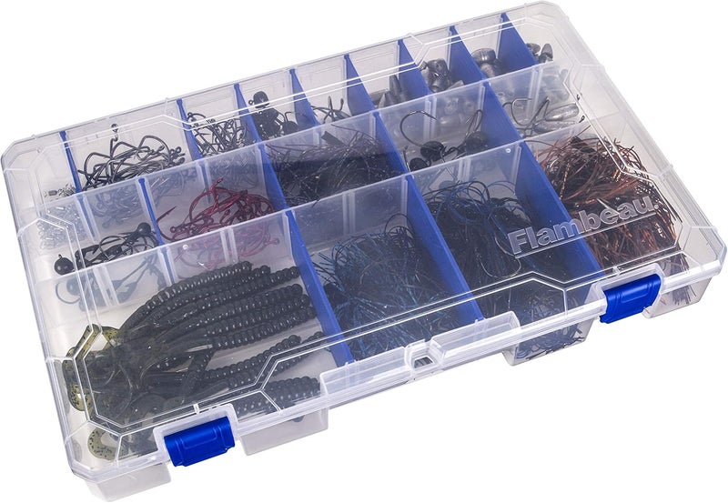 Flambeau Outdoors 5003 Fishing - Includes 15 Dividers, 25 Compartments, Clear Fishing Lure Organizer, Tuff Tainer with Zerust Anti-Rust Dividers - Image 3
