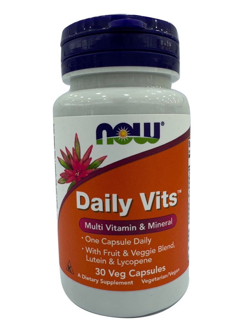 now Daily Vit Multi Tabs 30'S
