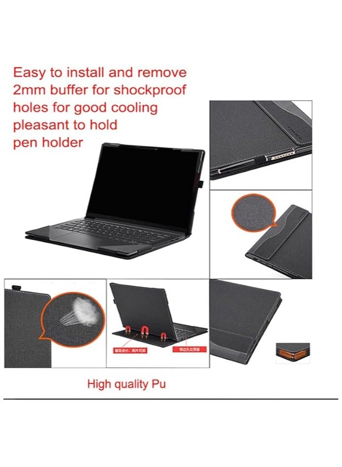 Case Compatible with HP Pavilion X360 15.6'' 15-dq 15-cs 15-cw Series Laptop Sleeve Detachable Notebook Cover Protective Skin Notebook Cover - Image 3