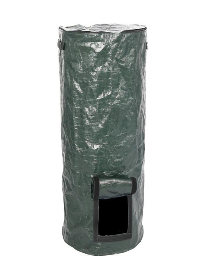 15Gallons Garden Waste Bags Organic Compost Bag Vegetable Grow Compost Bag Garden Vegetable Planter with Handles&Access Flap for Vegetables, Tomato, Carrot, Onion, Fruits, Potatoes-Growing-Container Planting Bag, (35X60cm) - Image 2