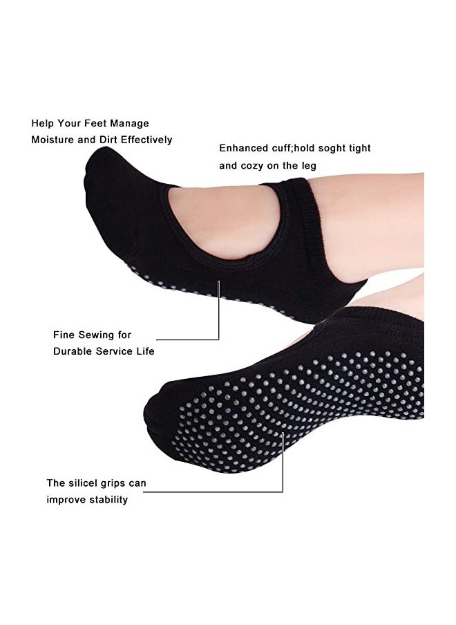 Generic Anti-Skid Breathable Fitness Yoga Socks  - Image 4