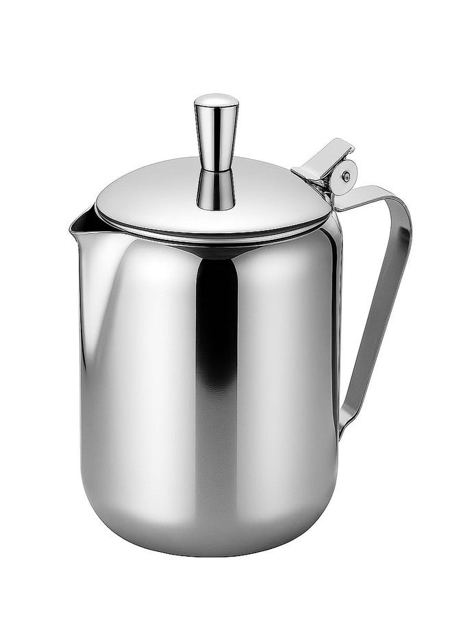 FINALITY Stainless Steel Tea Serving Pot with Handle - Serving Code-Tea Coffee Kettle Medium Size- 450 ml - Image 1
