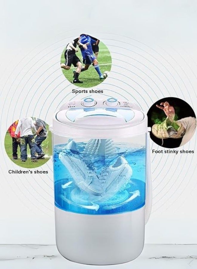 Small shoe washing machine that accommodates up to 4 pairs of shoes with a capacity of 4.5 kilograms - Image 2