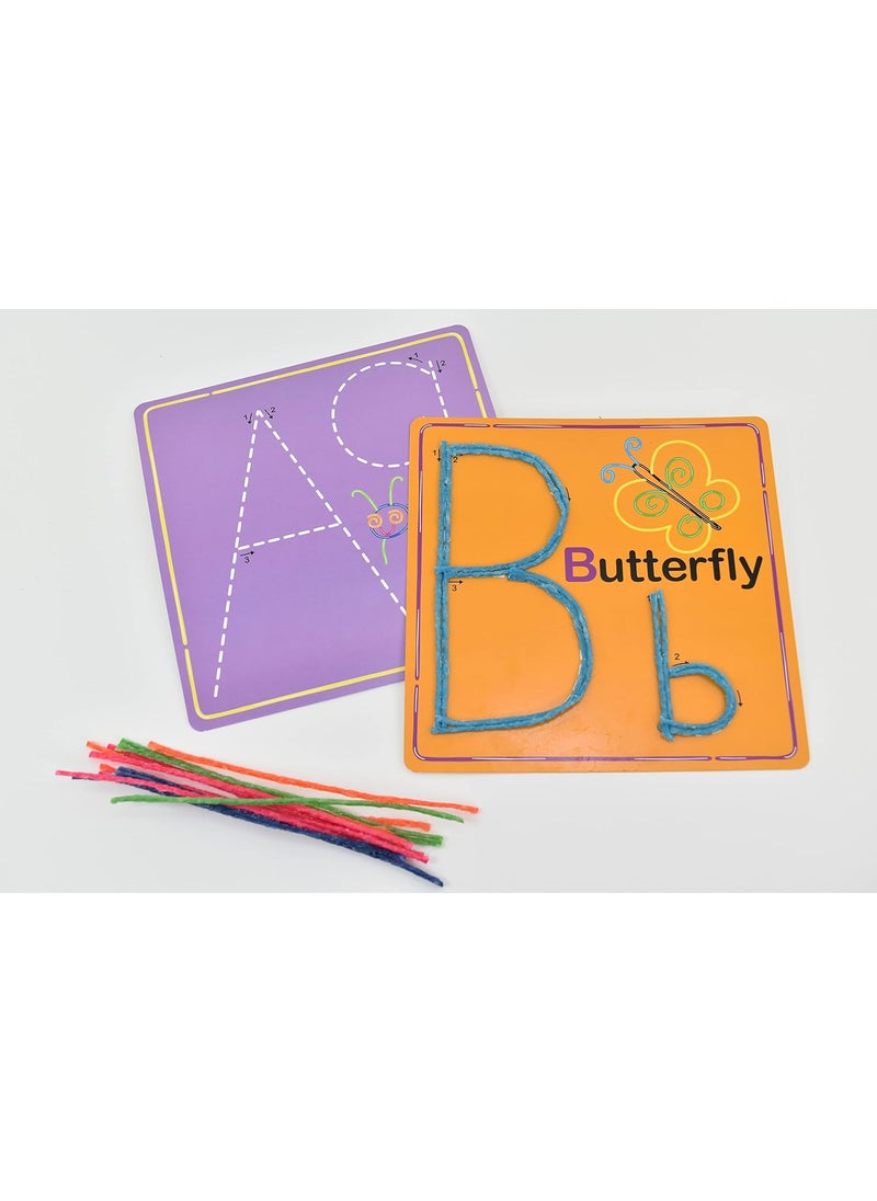 WikkiStix Wikki Stix Early Learning Trio Alphabet Numbers and Shapes for Easy Fun Preschool Learning Made in The USA  - Image 2