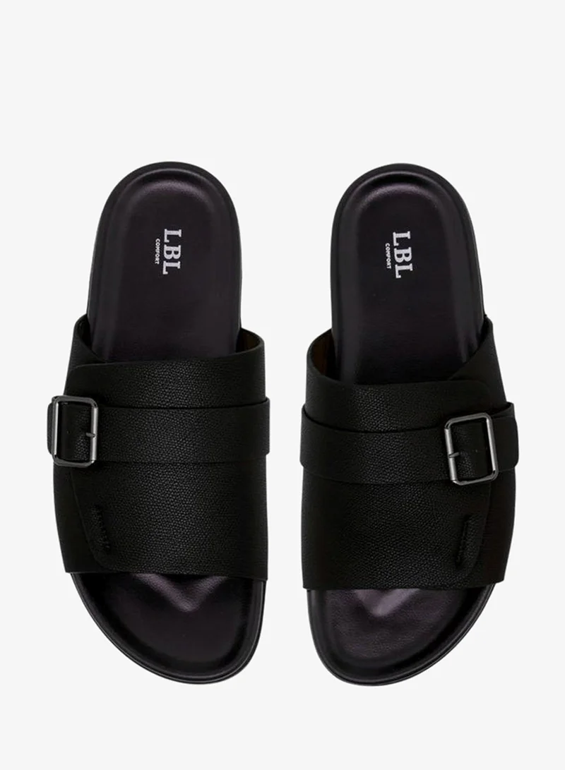 LBL by Shoexpress Men Buckle Detail Comfort Sandals