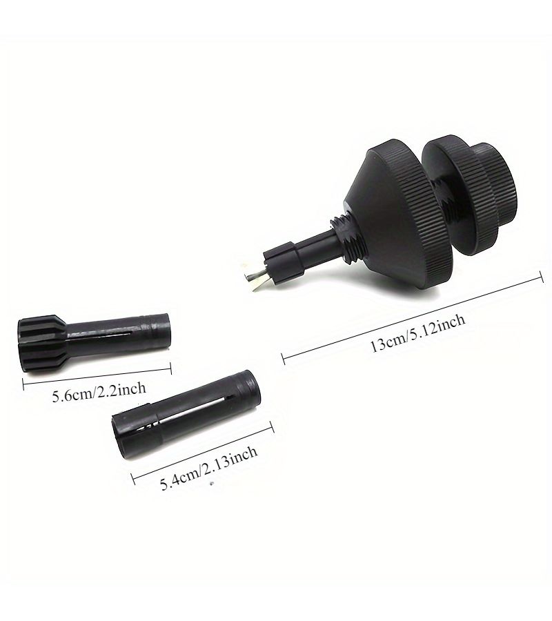 3pcs Set Clutch Alignment Tool for Single Plate Clutches Up to 5 Tons with Heat Resistant Non Slip PVC and Brass Shaft - Image 3